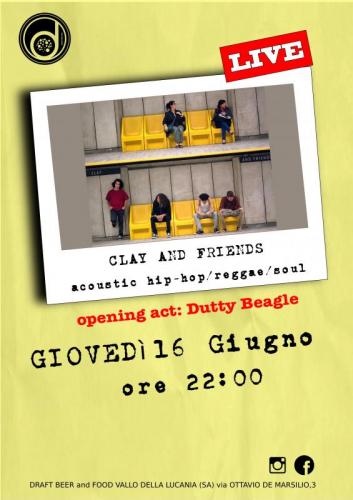 Clay And Friends Dal Vivo  - Vallo Della Lucania