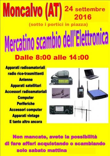 Mostra Mercato Scambio Del Radioamatore - Moncalvo
