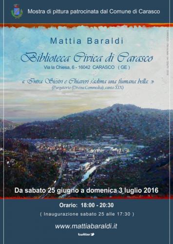 Personale Di Mattia Baraldi - Carasco