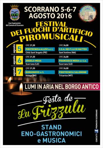 Festival Dei Fuochi D'artificio Piromusicali - Scorrano