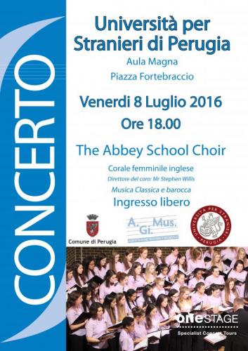 The Abbey School Choir - Perugia