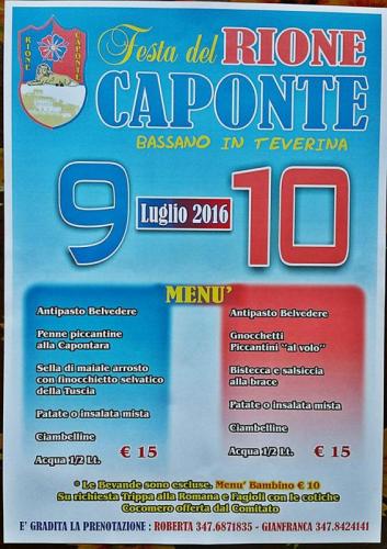 Festa Del Rione Caponte - Bassano In Teverina