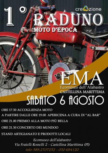  Raduno Moto D'epoca - Castellina Marittima
