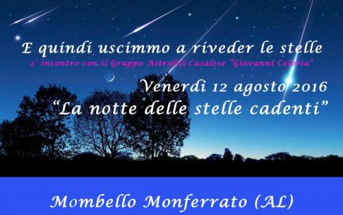 La Notte Delle Stelle Cadenti - Mombello Monferrato