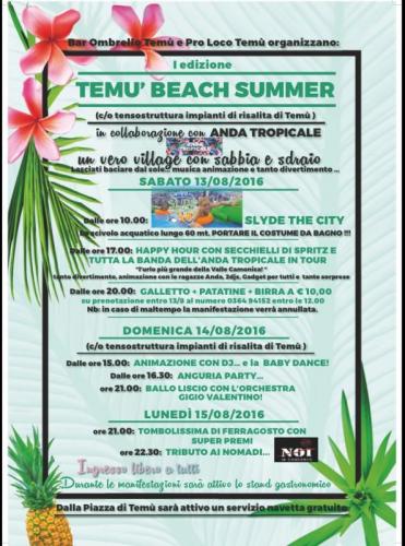Temù Summer Beach - Temù