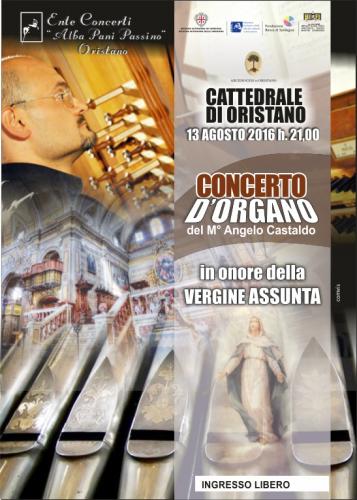 Concerto D’organo Del M° Angelo Castaldo - Oristano