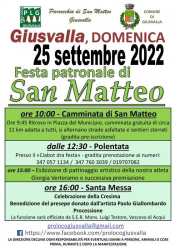Festa Di San Matteo A Giusvalla - Giusvalla