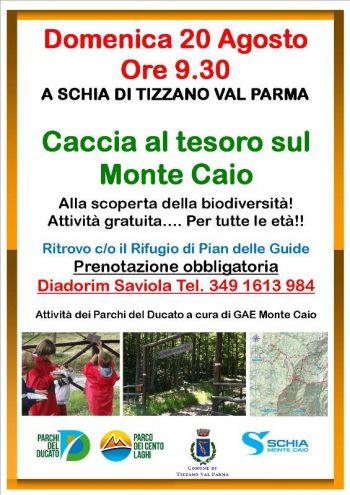 Caccia Al Tesoro Sul Monte Caio - Tizzano Val Parma