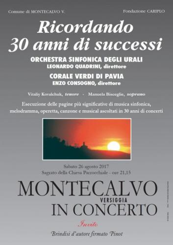 Montecalvo Versiggia In Concerto - Montecalvo Versiggia