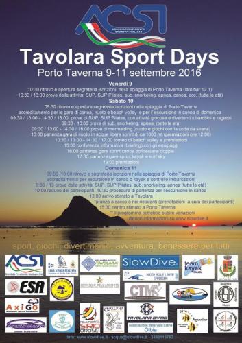 Tavolara Sport Day - Loiri Porto San Paolo