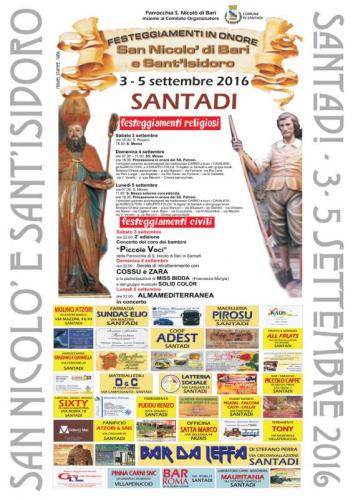 Festeggiamenti In Onore Di San Nicolò Di Bari E Sant'isidoro - Santadi