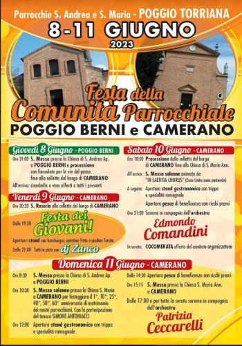 Festa Della Comunità Parrocchiale Di Poggio Berni E Camerano - Poggio Torriana