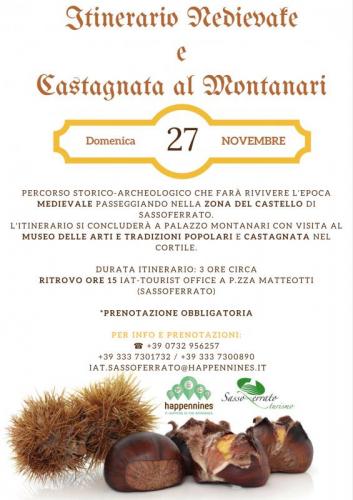 Itinerario Medievale & Castagnata Al Montanari - Sassoferrato