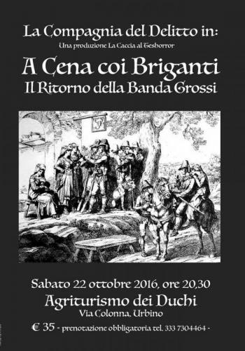 A Cena Coi Briganti! - Urbino