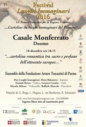 Concerto Del Ensemble Della Fondazione Arturo Toscanini Di Parma - Casale Monferrato