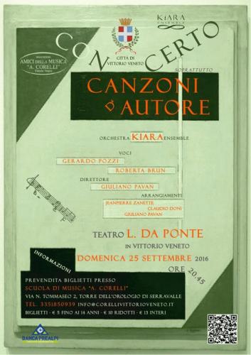 Soprattutto Canzoni D'autore - Vittorio Veneto