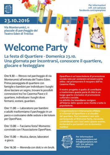 Welcome Party  - Treviso
