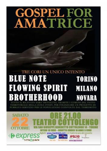 Gospel For Amatrice - Torino