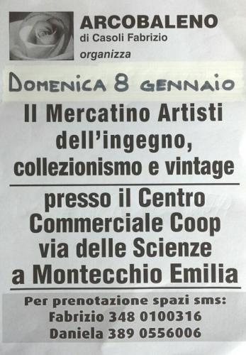 Mercatino Artisti Dell'ingegno, Collezionismo E Vintage - Montecchio Emilia
