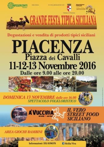 Grande Festa Folkolristica Siciliana - Piacenza
