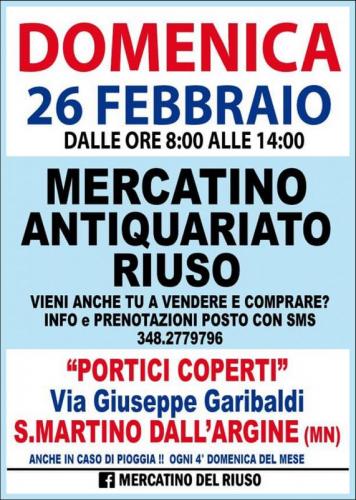 Mercatino Del Riuso A San Martino Dall'argine - San Martino Dall'argine