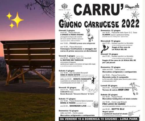  Il Giugno Carrucese A Carru - Carrù