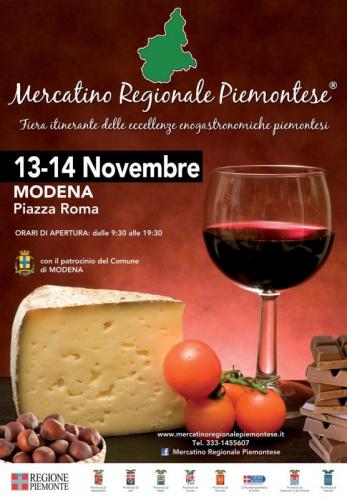 Mercatino Regionale Piemontese - Modena