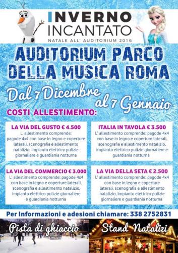 Mercatino Di Natale Auditorium Della Musica Roma  - Roma