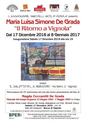 Maria Luisa Simone De Grada - Vignola