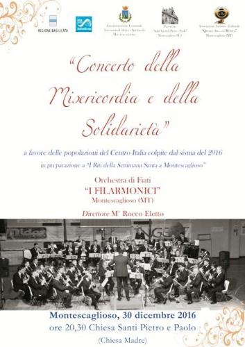 Concerto Della Misericordia E Della Solidarietà - Montescaglioso