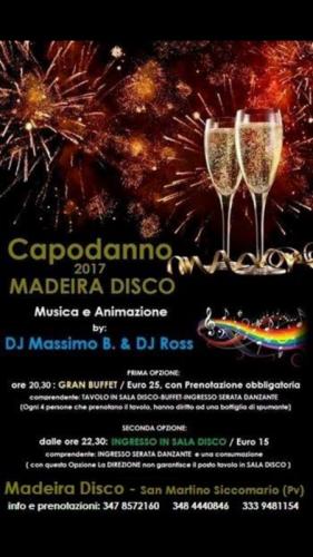 Capodanno Al Madeira Disco - Pavia