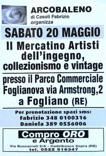 Mercatino Artisti Dell'ingegno, Collezionismo, Vintage - Reggio Emilia