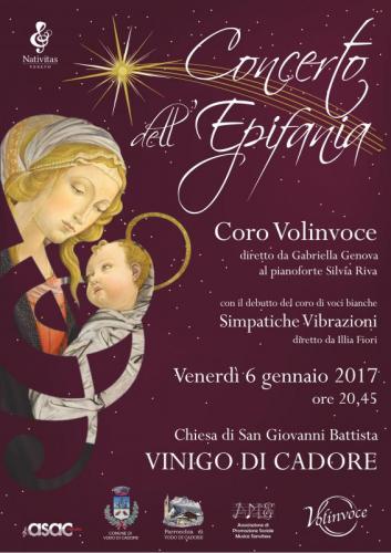 Concerto Dell'epifania Del Coro Volinvoce - Vodo Cadore