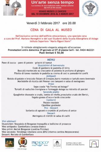 Cena Di Gala Al Museo Le Carceri - Asiago