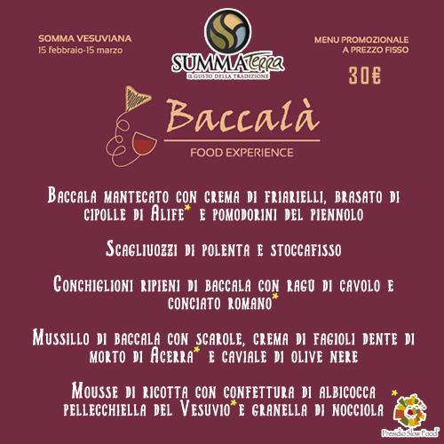 Baccalà Food Experience - Somma Vesuviana
