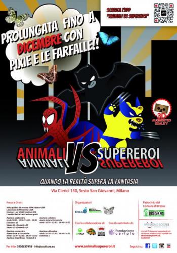 Mostra Animali Vs Supereroi - Sesto San Giovanni