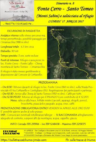 Escursione Di Pasquetta - Cottanello