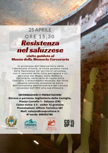 25 Aprile: A Saluzzo La Visita Guidata Dedicata Alla Liberazione - Saluzzo