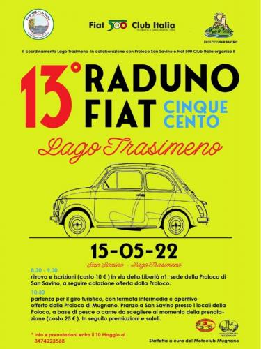 Raduno Del Trasimeno Fiat 500 - Magione