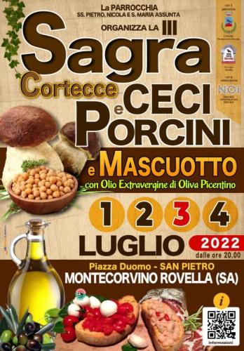 Sagra Cortecce Ceci E Porcini A Montecorvino Rovella - Montecorvino Rovella