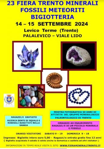 Fiera Minerali Fossili Meteoriti E Bigiotteria - Levico Terme