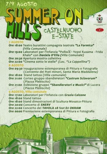 Summer On Hills - Castelnuovo Della Daunia