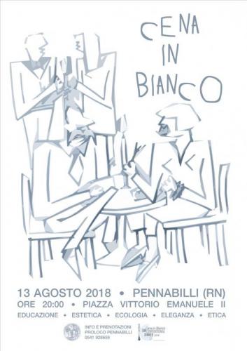 Cena In Bianco - Pennabilli