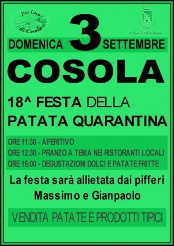 Festa Della Patata Quarantina - Cabella Ligure