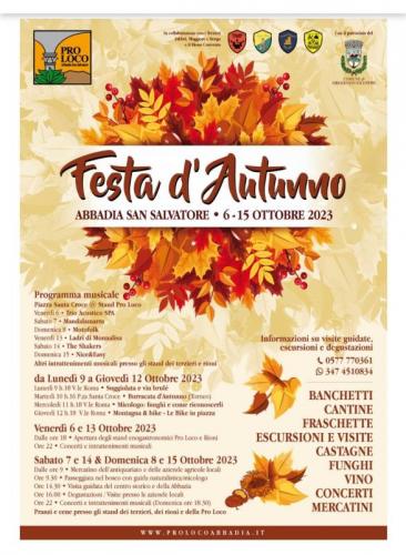 Festa D’autunno Ad Abbadia San Salvatore - Abbadia San Salvatore