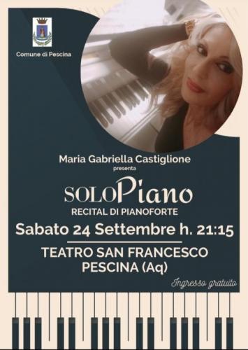 Maria Gabriella Castiglione In Concerto - Pescina