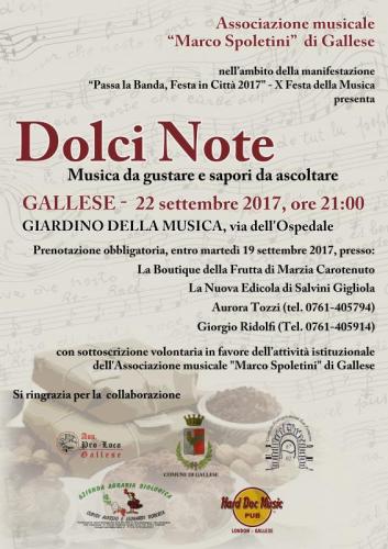 Dolci Note - Gallese