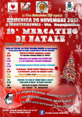 Mercatino Di Natale A Montecalvoli - Santa Maria A Monte
