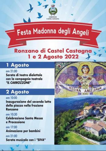 Festa Madonna Degli Angeli A Ronzano Di Castel Castagna  - Castel Castagna