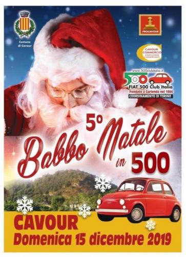 Babbo Natale In 500 - Cavour